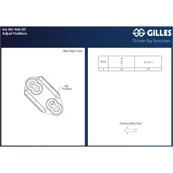 GILLES Kit de plaques...