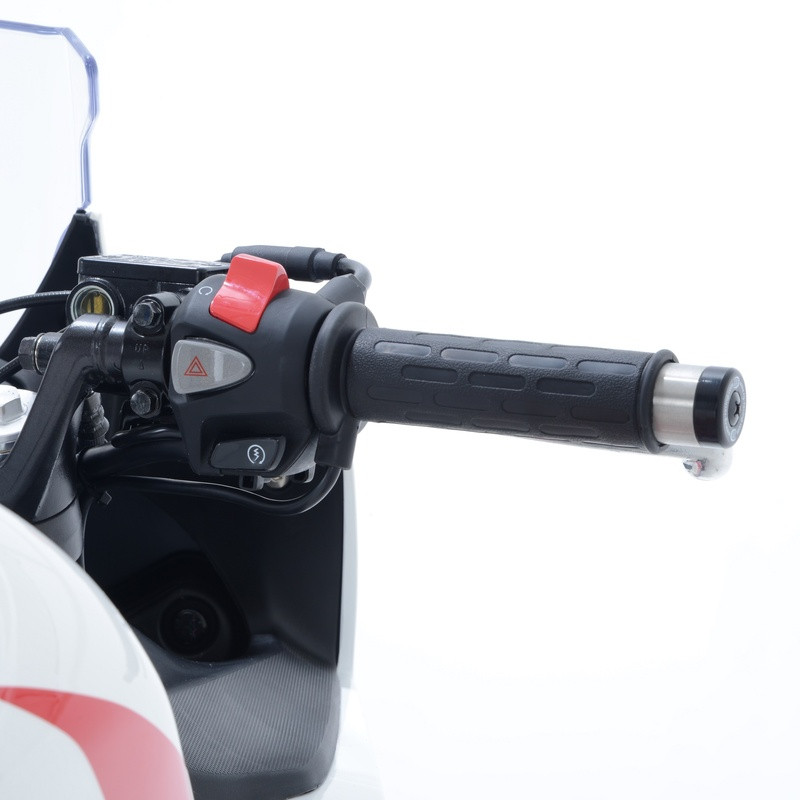 Poignées Chauffantes R&G Racing Interrupteur Guidon 22 mm Clip-On - Poignées  Moto