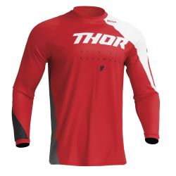 Maillot Thor Sector Youth Edge Red/White