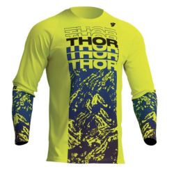 Maillot Thor Sector Youth Atlas Acid/Blue
