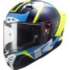 Casque LS2 FF805 Thunder Racing Carbon Blue Yellow