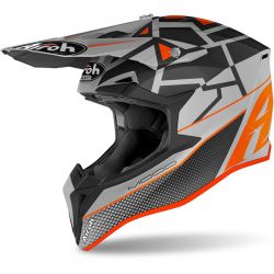 Casque Airoh Wraap Youth Mood Orange Mat