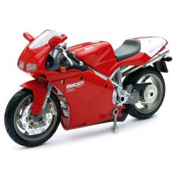 Miniature Moto Ducati Monster 796 Rossi Edition 1/12