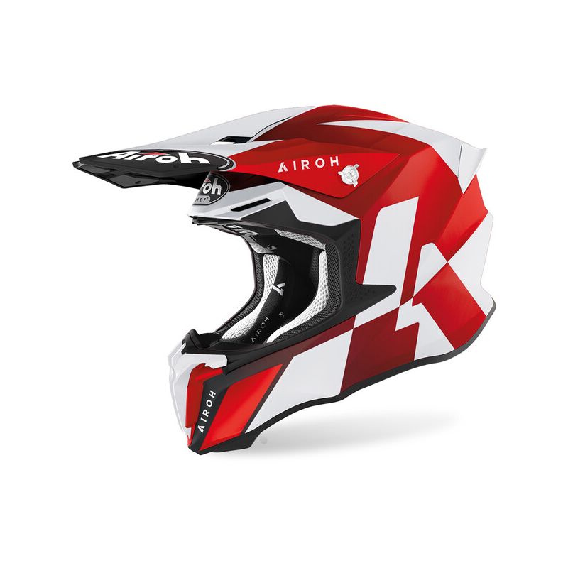 Casque Moto Cross - Airoh Twist 2.0 Lift Red Matt