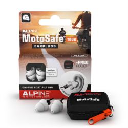 Bouchons d'oreilles Alpine Motosafe Tour