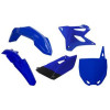 Kit plastiques RACETECH couleur bleu origine (2021) Yamaha YX 85