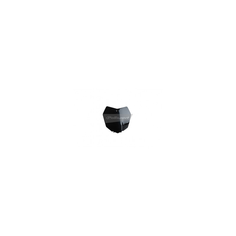 Plaque numéro frontale POLISPORT noir KTM