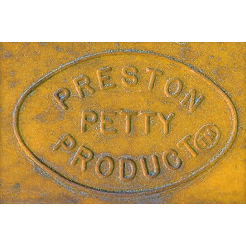 Garde-boue arrière PRESTON PETTY Vintage MX jaune