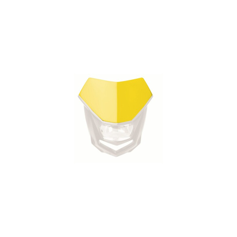 Plaque phare amovible POLISPORT Halo jaune RM