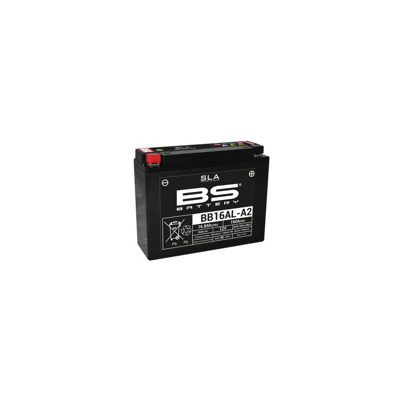 Batterie BS BATTERY SLA sans entretien activé usine - BB16AL-A2