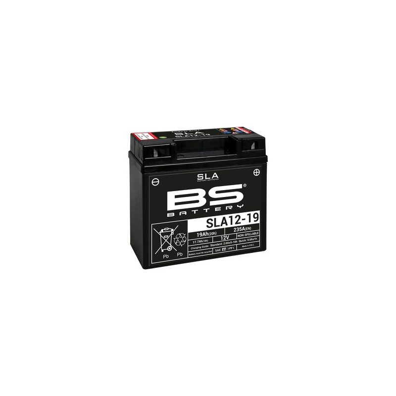 Batterie BS BATTERY SLA sans entretien activé usine - SLA12-19