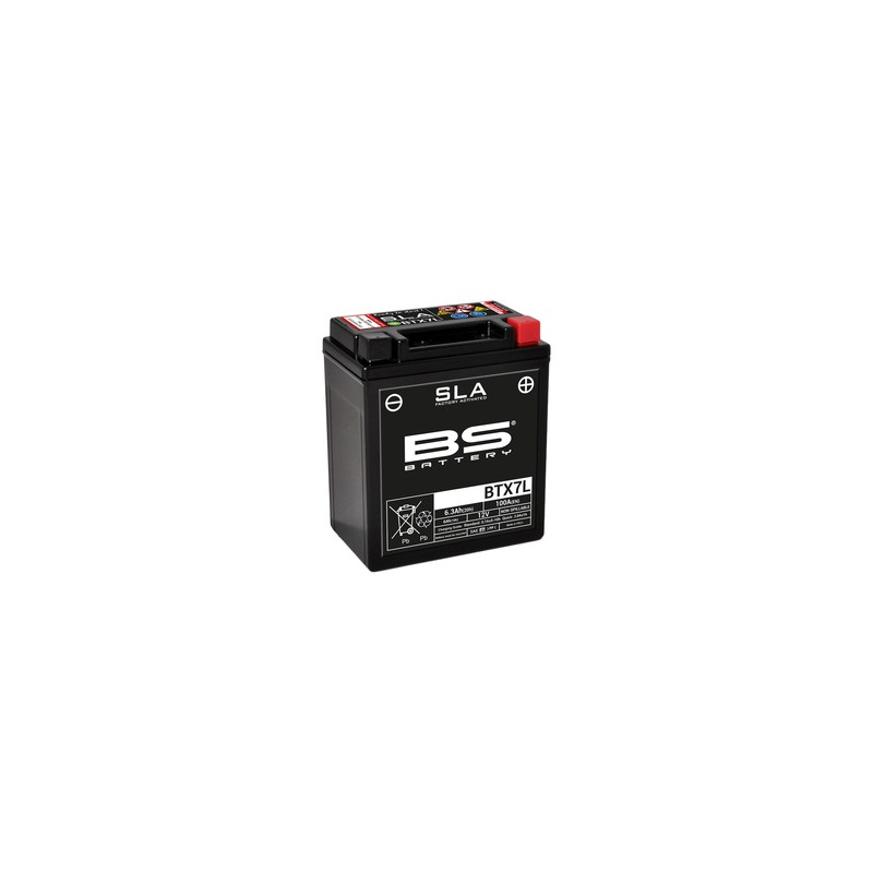 Batterie BS BATTERY SLA sans entretien activé usine - BTX7L