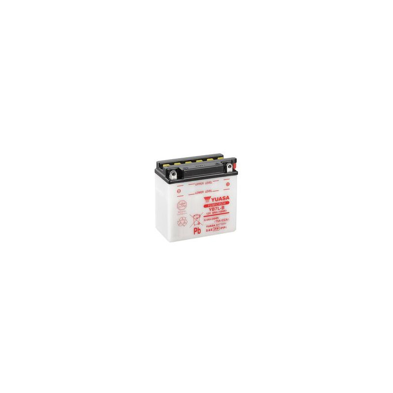 Batterie YUASA conventionnelle sans pack acide - YB7L-B