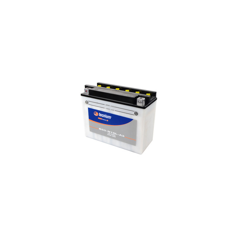 Batterie TECNIUM conventionnelle avec pack acide - B50-N18L-A3