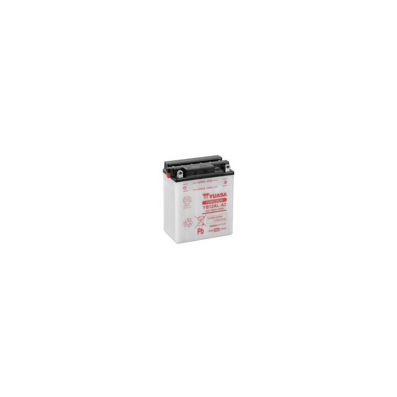 Batterie YUASA conventionnelle sans pack acide - YB12AL-A2