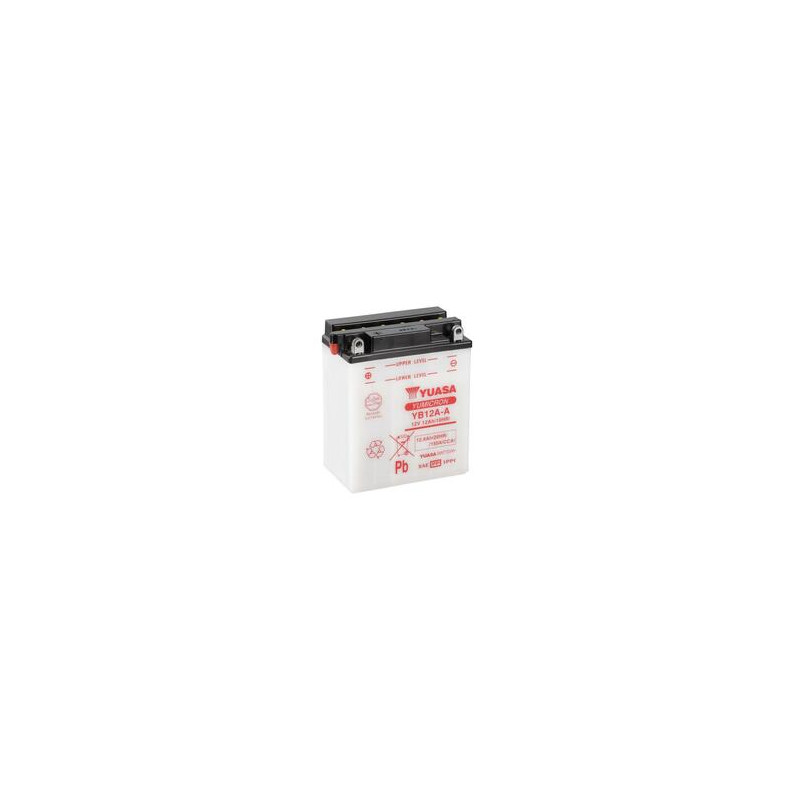 Batterie YUASA conventionnelle sans pack acide - YB12A-A