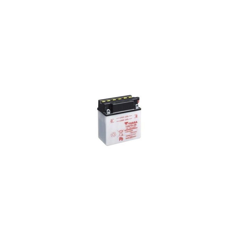 Batterie YUASA conventionnelle sans pack acide - 12N7D-3B