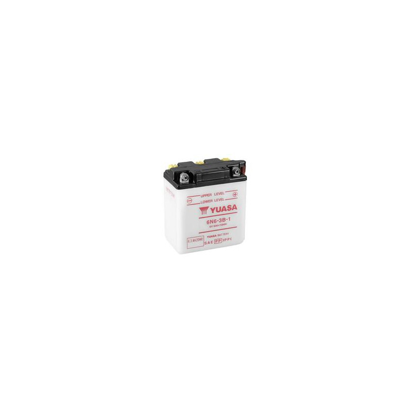 Batterie YUASA conventionnelle sans pack acide - 6N6-3B-1