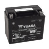 Batterie YUASA W/C sans entretien activée usine - YTX12 FA