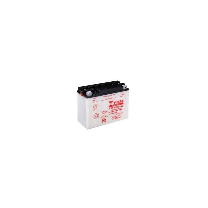 Batterie YUASA conventionnelle sans pack acide - Y50-N18L-A3