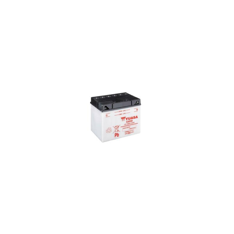 Batterie YUASA conventionnelle sans pack acide - 53030