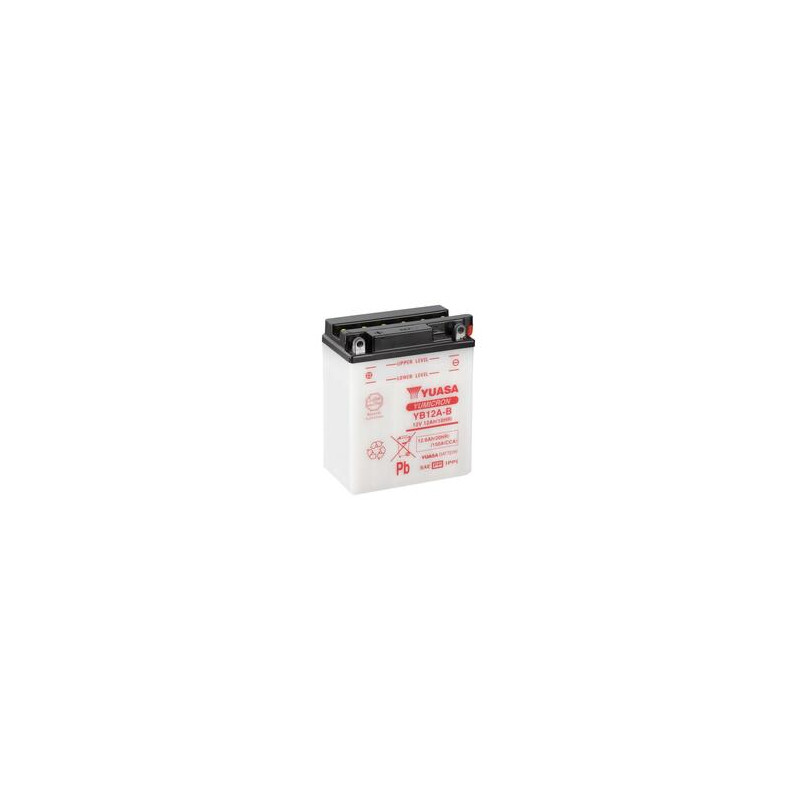 Batterie YUASA conventionnelle sans pack acide - YB12A-B