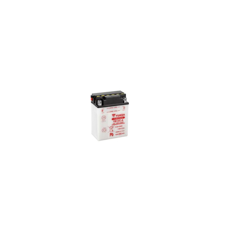 Batterie YUASA conventionnelle sans pack acide - YB12C-A