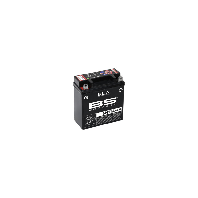Batterie BS BATTERY SLA sans entretien activé usine - 6N11A-4A