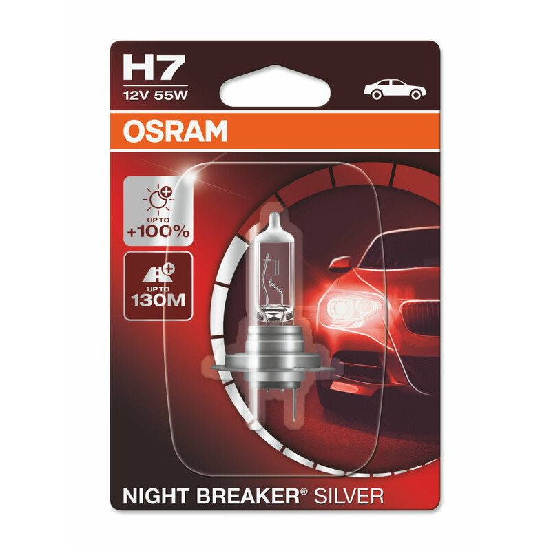 Ampoule Tuning 12V H7 55W pour voiture ULT PX26d Ultra Life, Osram