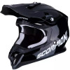 Casque Scorpion Vx16 Air Solid Black Glossy