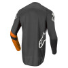 Maillot Fluid Chaser Alpinestars Anthracite/Coral Fluo