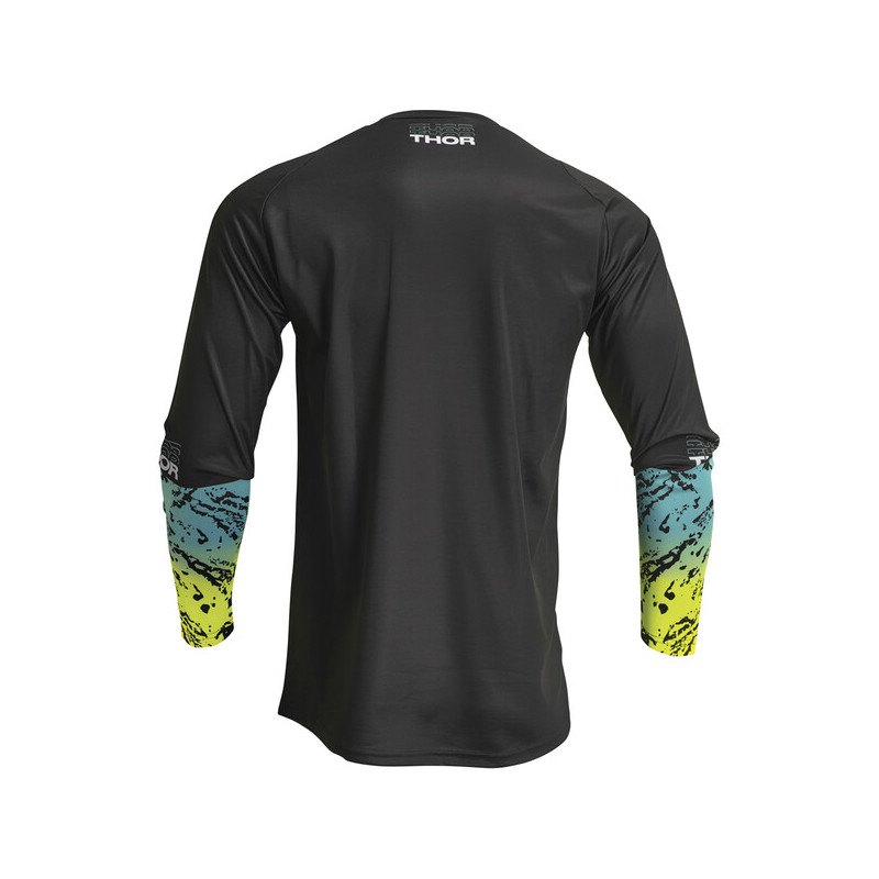 Maillot Sector Atlas Thor Black/Teal