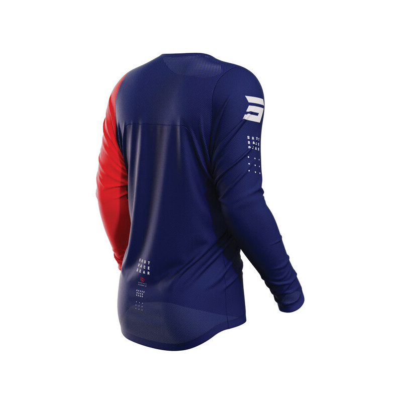 Maillot Contact Shot Camo 2.0 Blue/Red