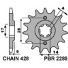 Pignon PBR acier standard 2289 - 428