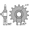 Pignon PBR acier standard 2086 - 525